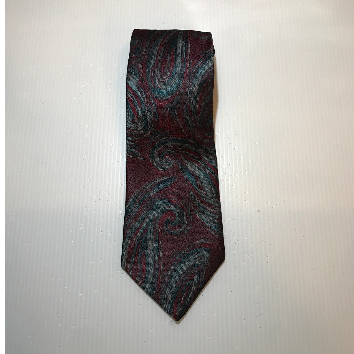 Cristafaro Red Paisley Classic Wide Men Necktie